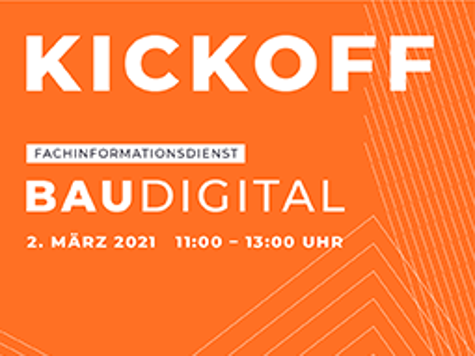 Kickoff Veranstaltung BAUDIGITAL