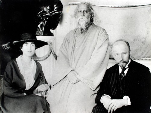 Die Keyserlings mit Rabindranath Tagore