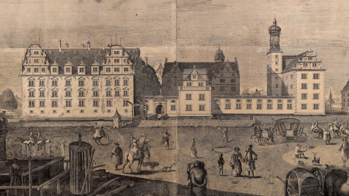 Residenzschloss 1676 - Rodingh, Pieter | Ansicht 3494a (TUdigit)