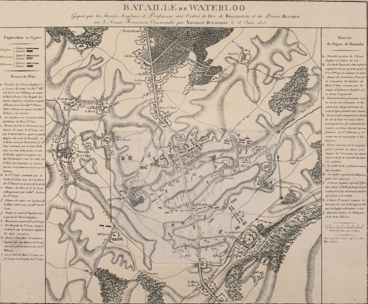 Bataille de Waterloo 1815 - de Salucci, Giovanni | K 5417
