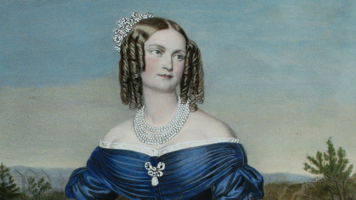 Porträt der Großherzogin Mathilde, 1840 - Hartmann, Joseph | P Hessen 76 (TUdigit)