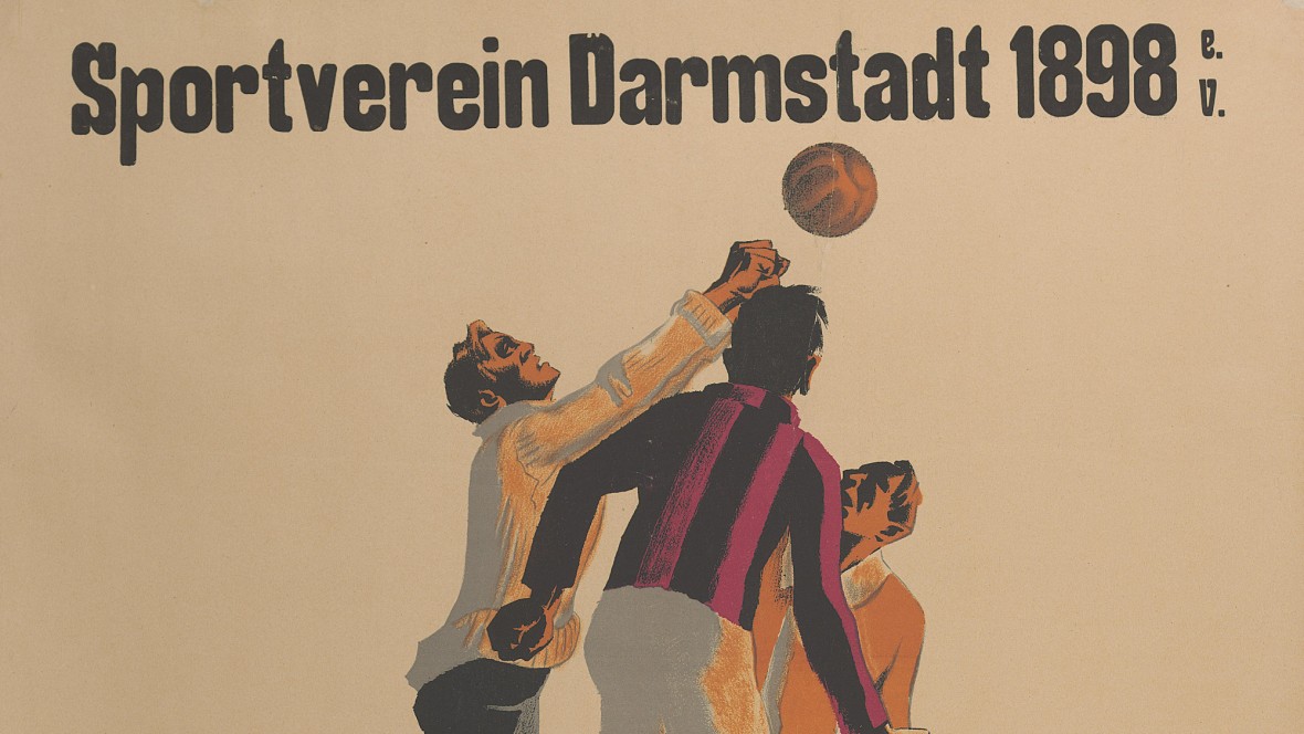Plakat Sportplatzweihe Sportverein Darmstadt 1898 e.V. 1921 - Eschle, Max | Plak 1/14 (TUdigit)