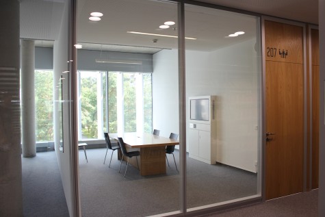 Gruppenarbeitsraum in der ULB Lichtwiese