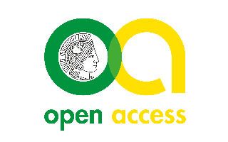 Logo Open Access mit Athene-Kopf