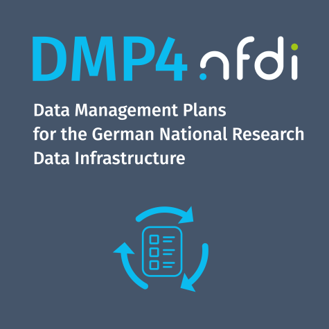 Projektlogo von DMP4nfdi (NFDI-Basisk-Service für Datenmanagementpläne)
